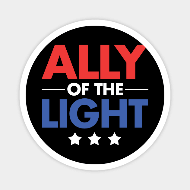 Ally of the Light Magnet by zeeshirtsandprints